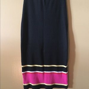 Zara knit midi skirt